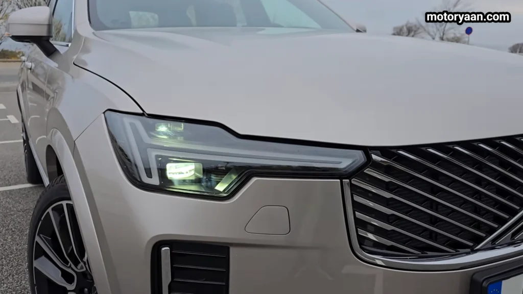 Volvo XC90 Thor Hammer LED Headlights Close Up
