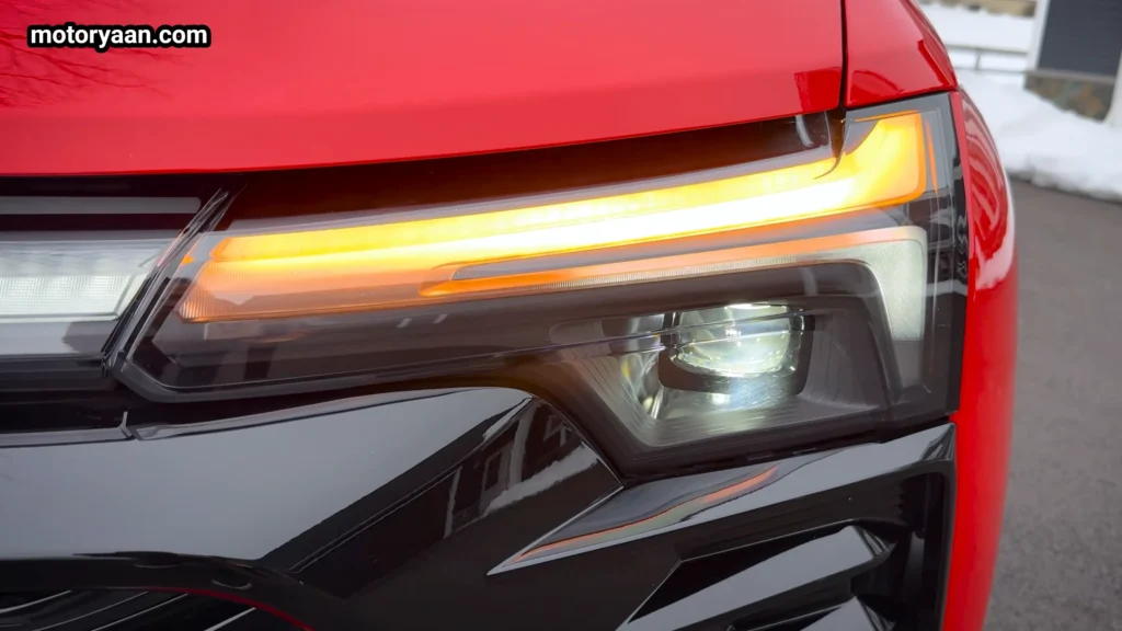 2026 Chevrolet Blazer EV SS LED headlight and DRL close up design