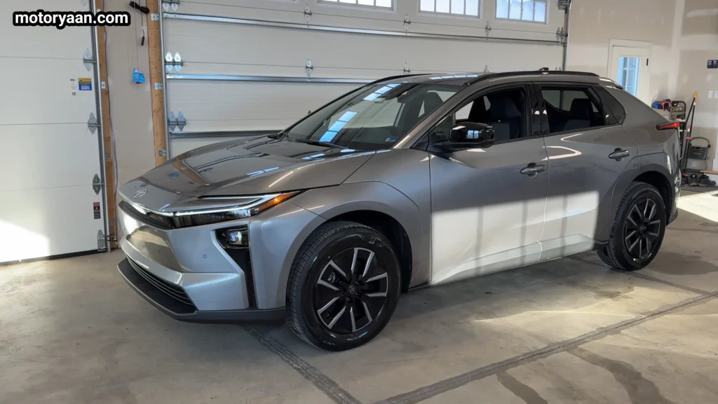 2026 Toyota bZ XLE Plus full side profile design