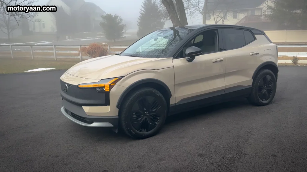 2026 Volvo EX30 Cross Country full side profile compact electric SUV