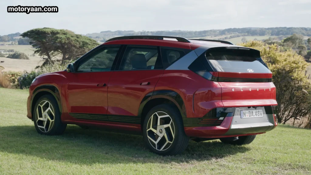 Hyundai Elexio Side and Rear Profile