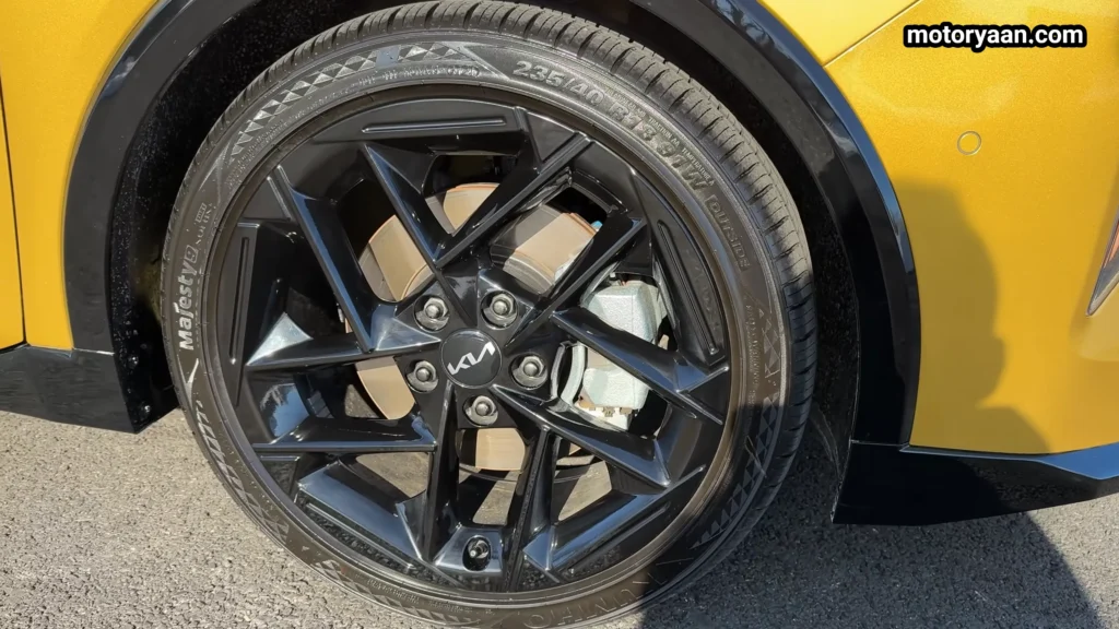 Alloy Wheel Design of the 2026 Kia K4 GT Line