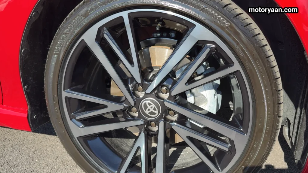 2026 Toyota Camry XSE AWD 19 Inch Alloy Wheel Close Up
