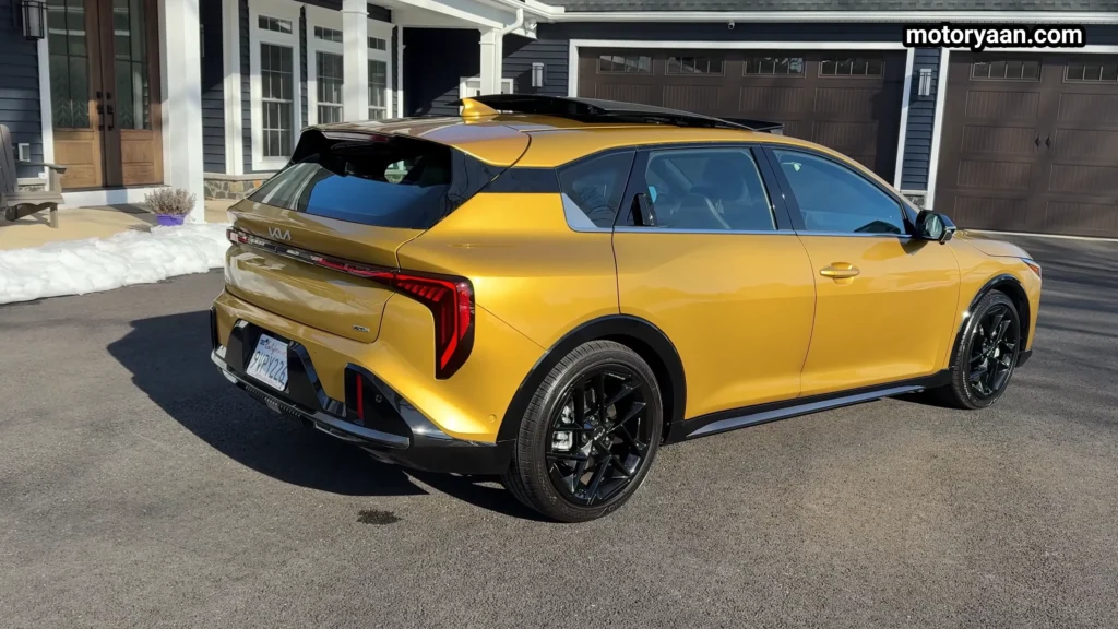 Side and Rear Profile of the 2026 Kia K4 GT Line
