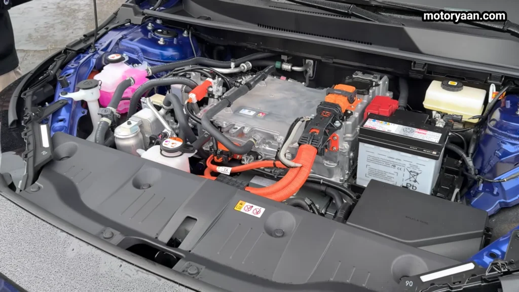 2026 Subaru Trail Seeker electric motor and battery components