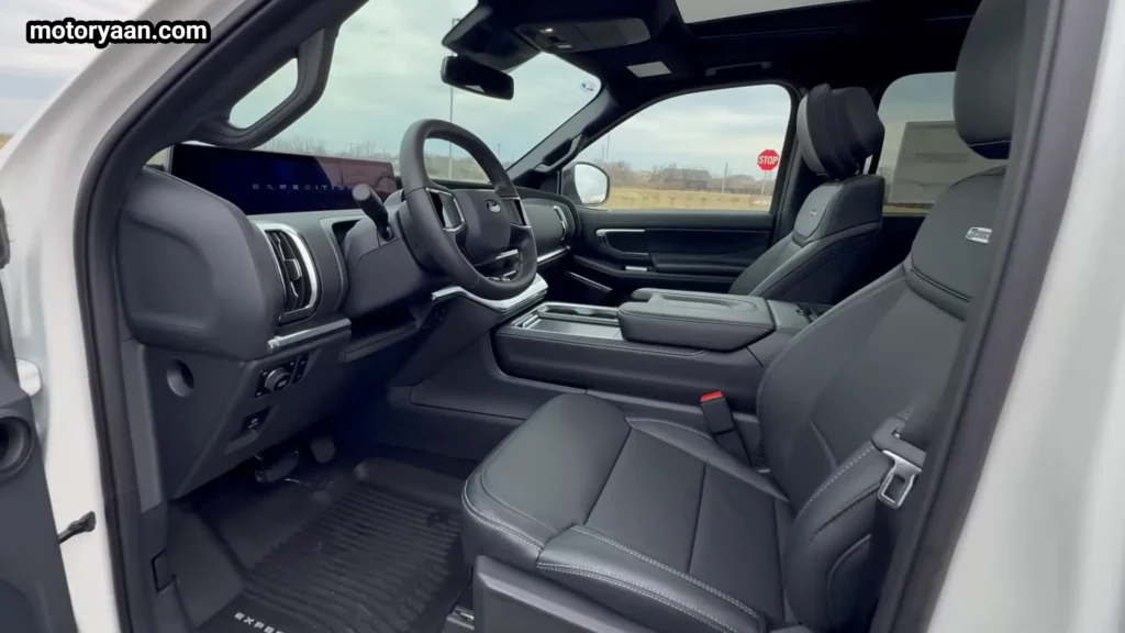 2026 Ford Expedition front seats interior premium cabin layout