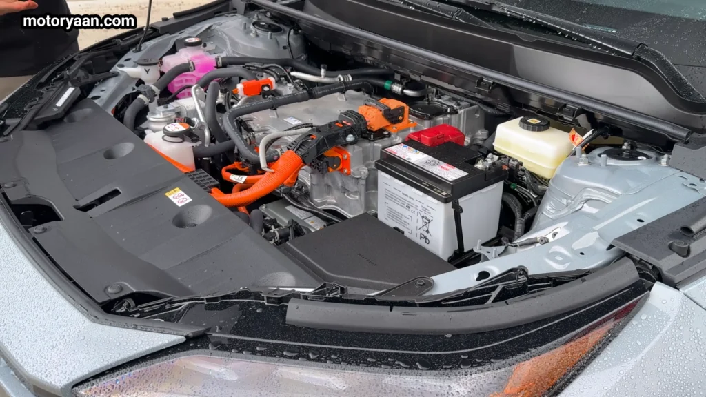 2026 Subaru Uncharted electric powertrain under hood components