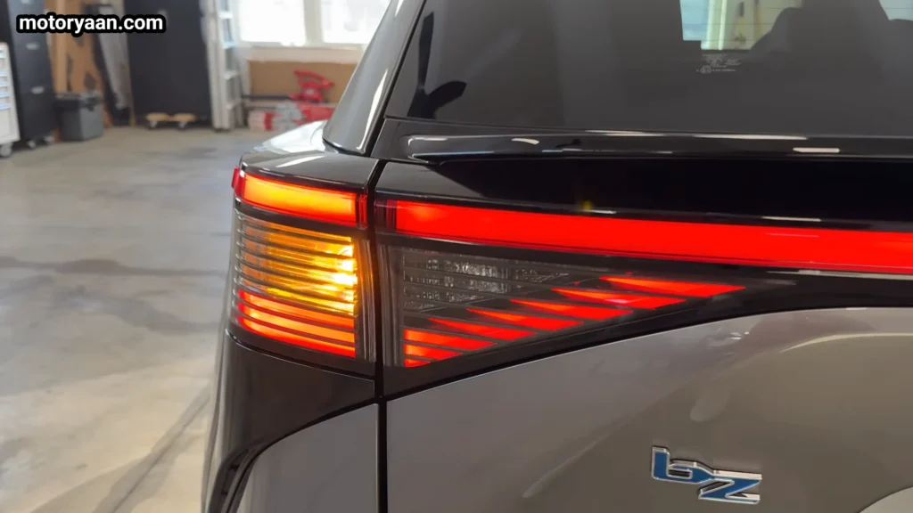 2026 Toyota bZ XLE Plus LED tail light close up
