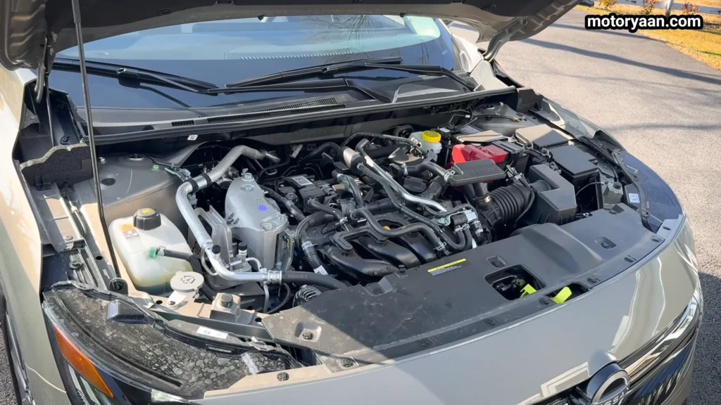 2026 Nissan Sentra SL engine bay 2.0L naturally aspirated engine