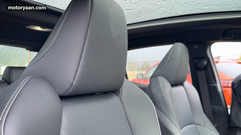 2026 Subaru Uncharted front seats StarTex upholstery interior