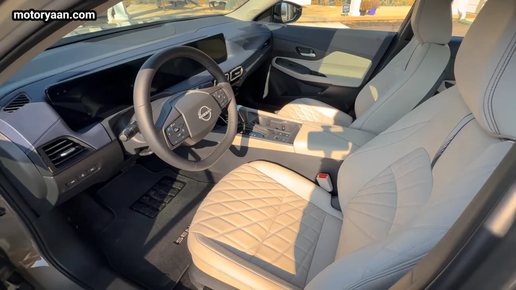 2026 Nissan Sentra SL interior dashboard steering wheel front seats layout