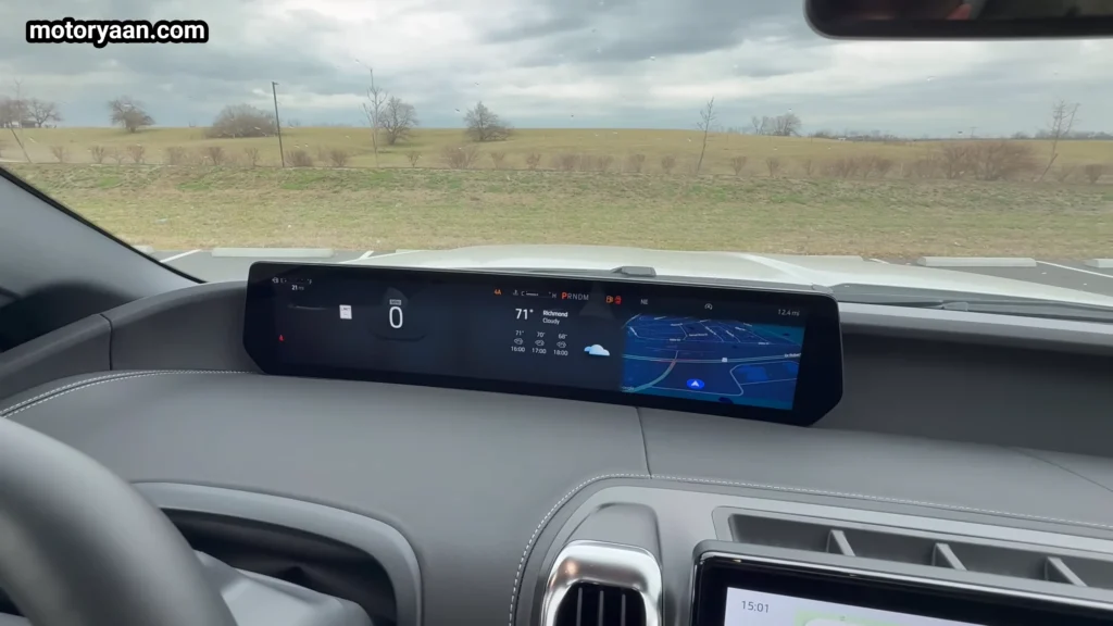 2026 Ford Expedition digital instrument cluster display