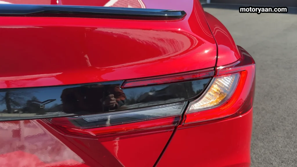 2026 Toyota Camry XSE AWD LED Tail Light Close Up