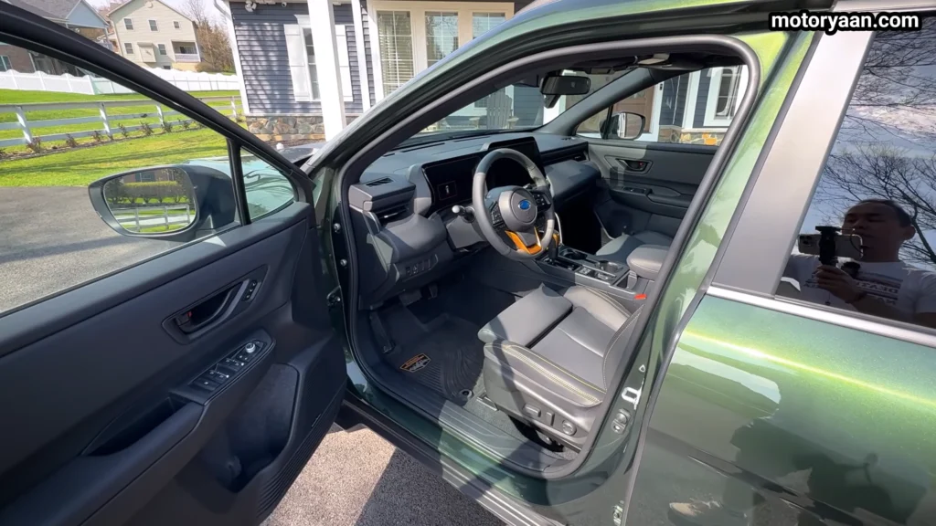 2026 Subaru Outback Wilderness interior dashboard infotainment and seats