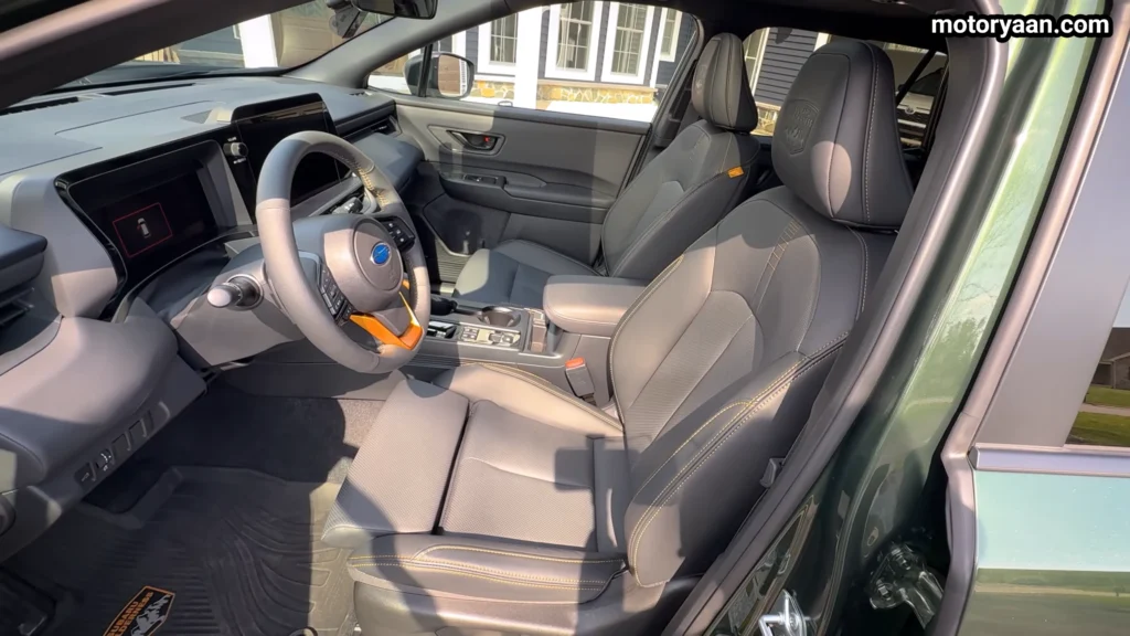 2026 Subaru Outback Wilderness front seats with premium upholstery