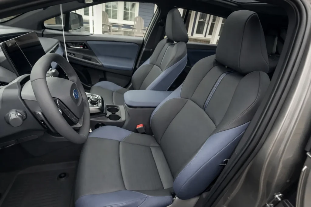 2026 Subaru Solterra XT Front Seats and Cabin