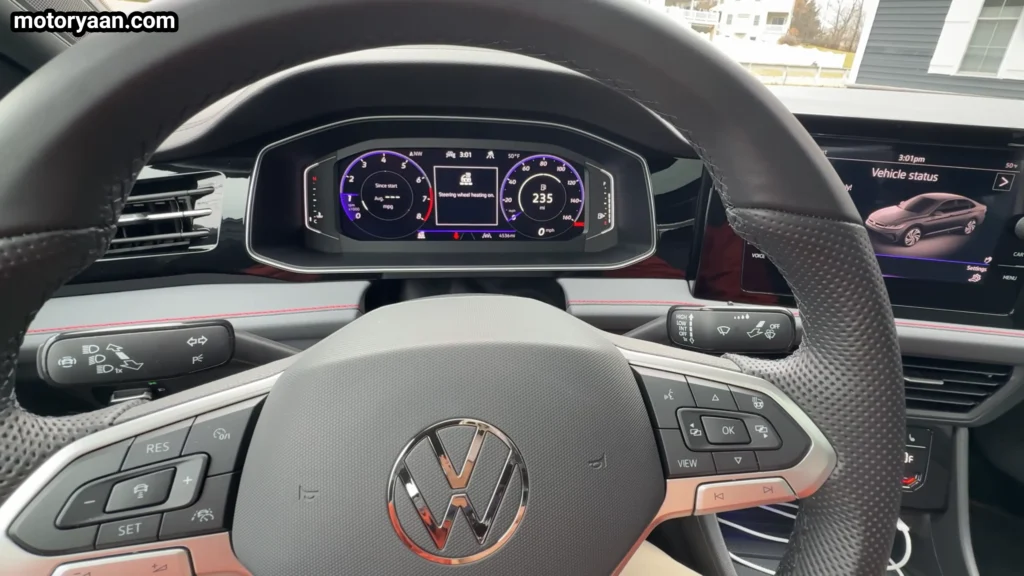 2026 Volkswagen Jetta GLI digital instrument cluster display