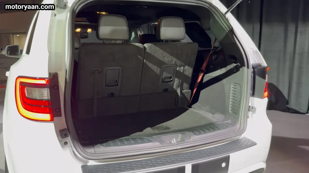 2026 Dodge Durango A250 Edition boot space cargo capacity rear storage