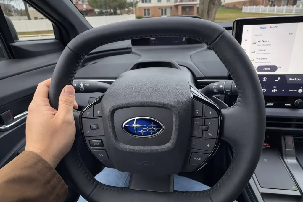 2026 Subaru Solterra XT Steering Wheel