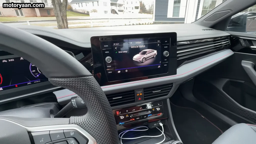 2026 Volkswagen Jetta GLI infotainment touchscreen system