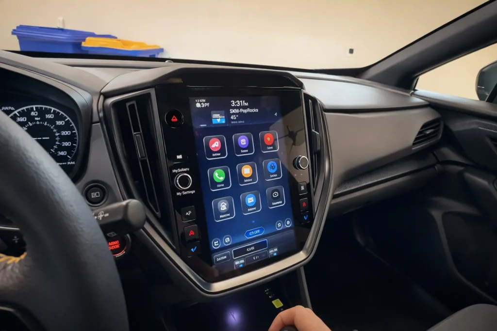 2026 Subaru Crosstrek Hybrid Infotainment System