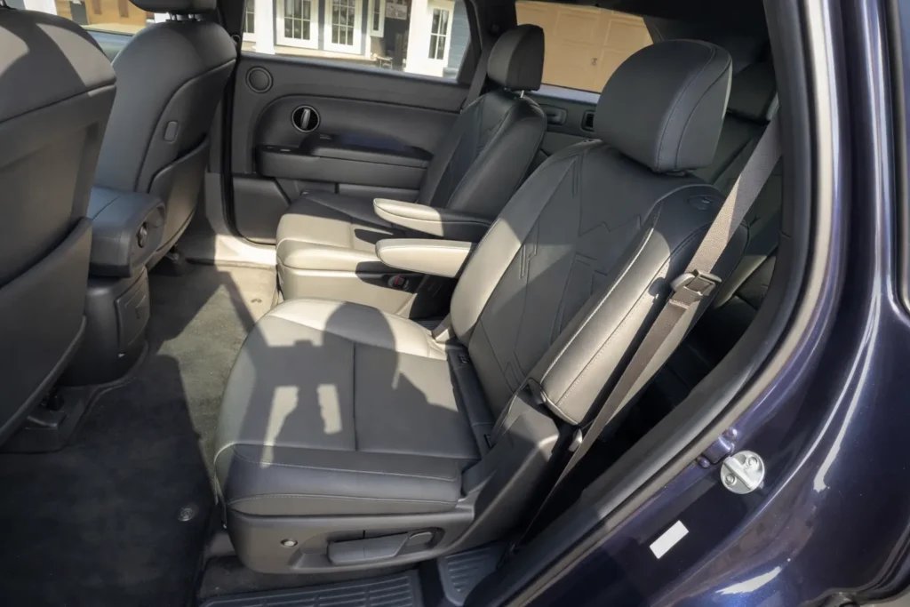 2026 Hyundai Palisade XRT Pro second row captain seats with spacious cabin