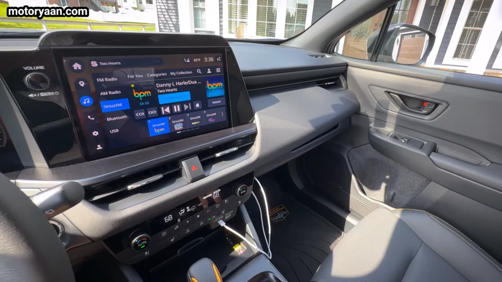 2026 Subaru Outback Wilderness infotainment touchscreen display