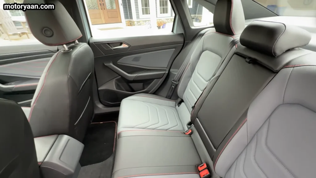 2026 Volkswagen Jetta GLI rear seat space and legroom