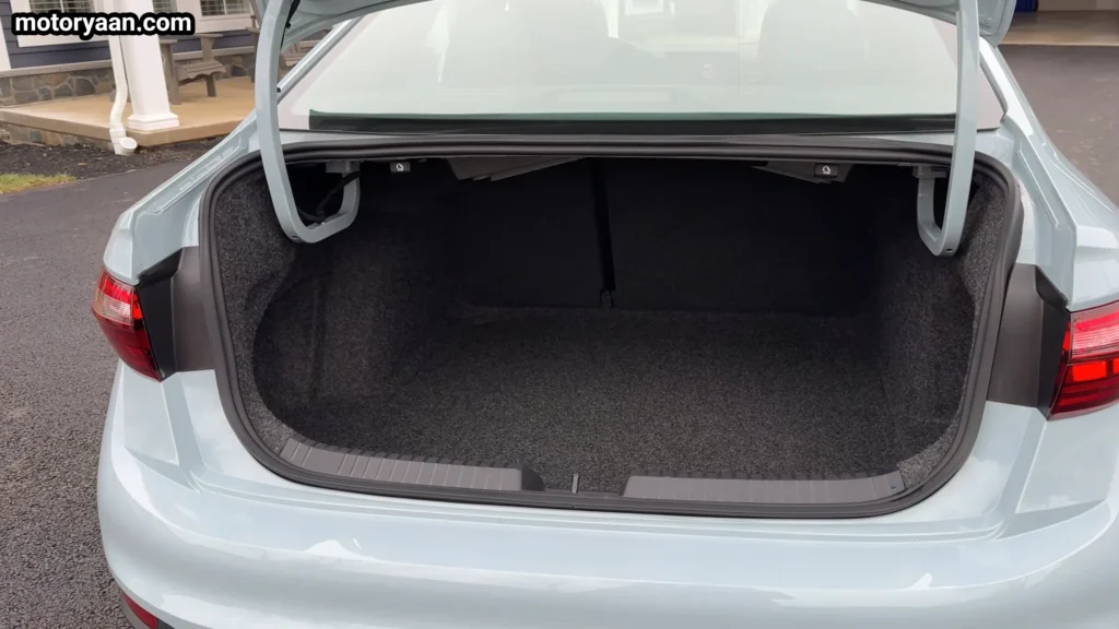 2026 Volkswagen Jetta GLI trunk boot space capacity