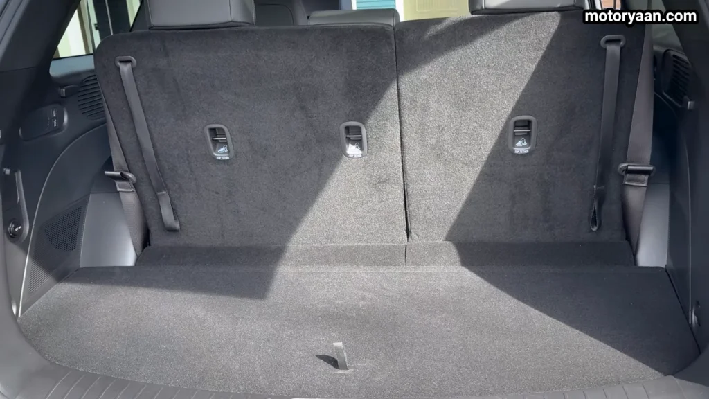 2026 Hyundai Palisade XRT Pro boot space with third row up