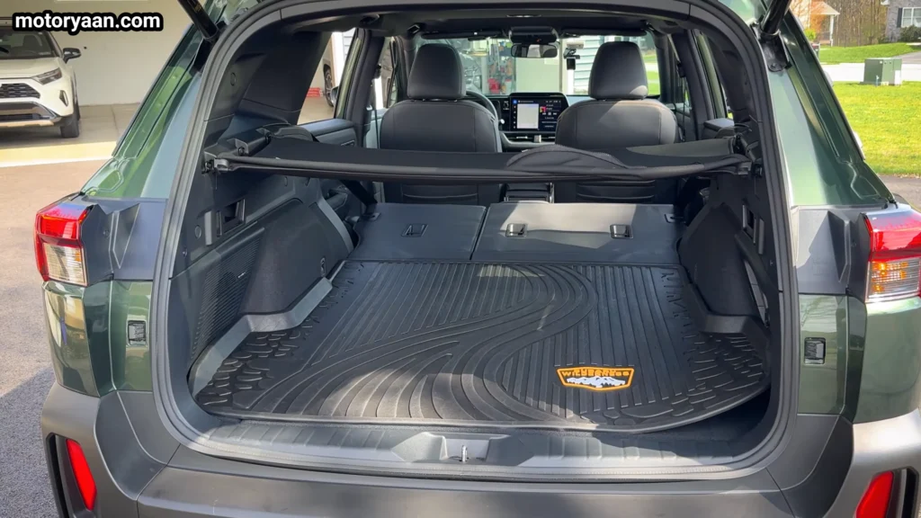 2026 Subaru Outback Wilderness boot space cargo area capacity