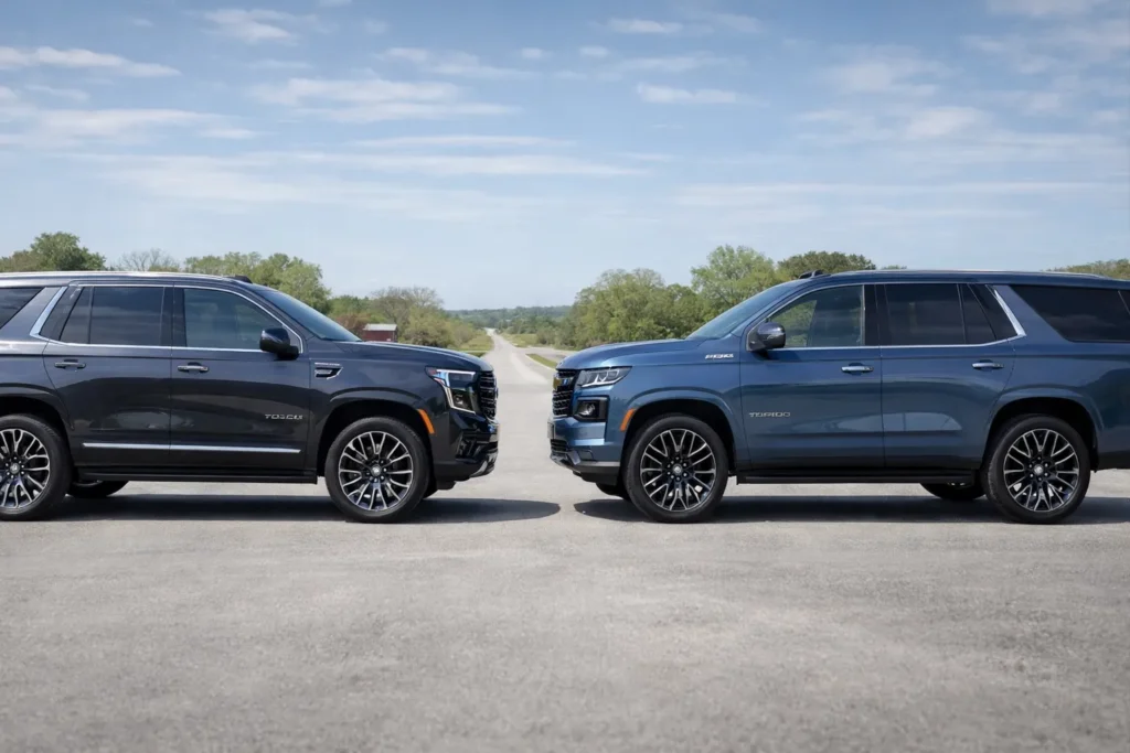 2026 Chevrolet Tahoe vs GMC Yukon
