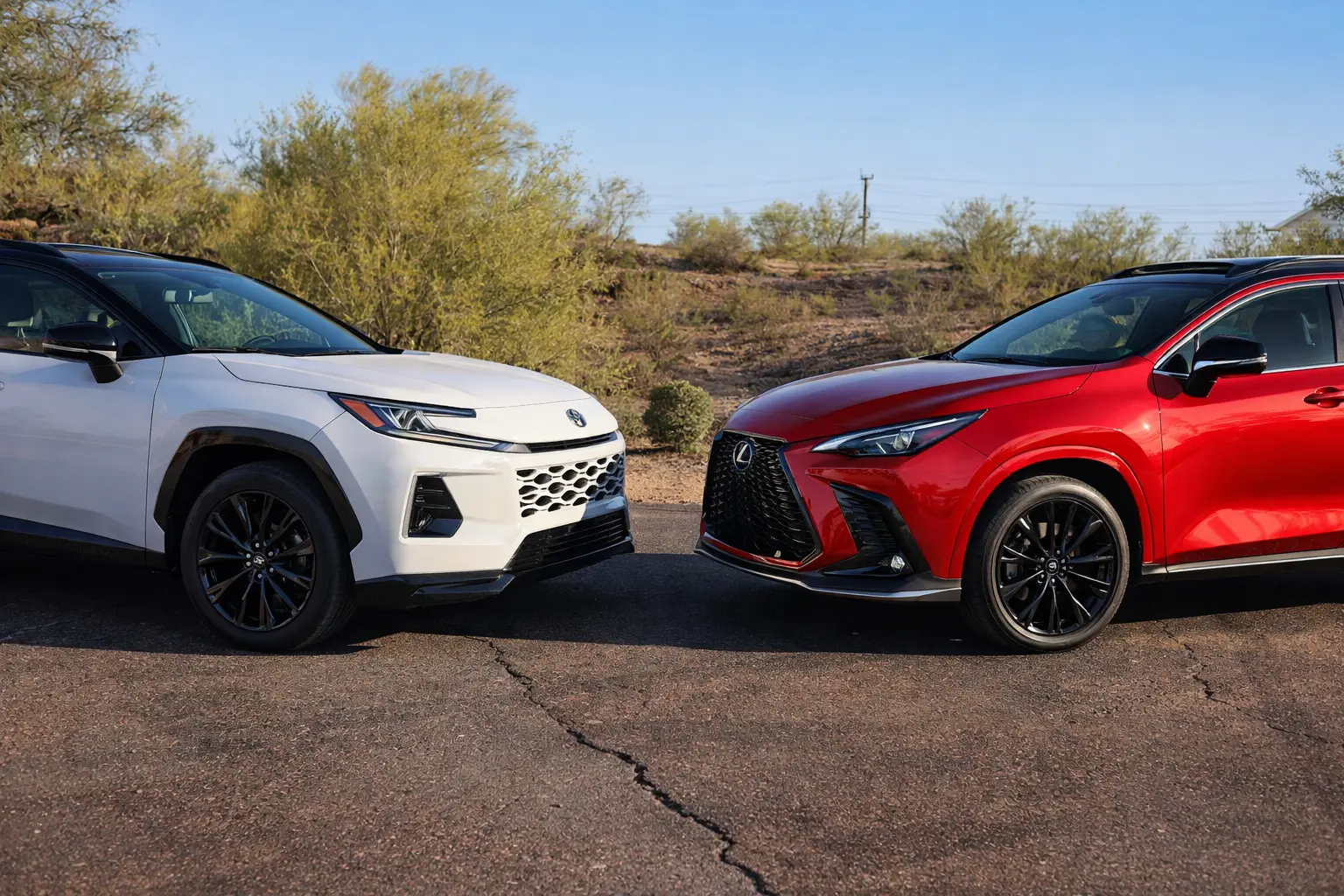 2026 Lexus NX 350h vs Toyota RAV4