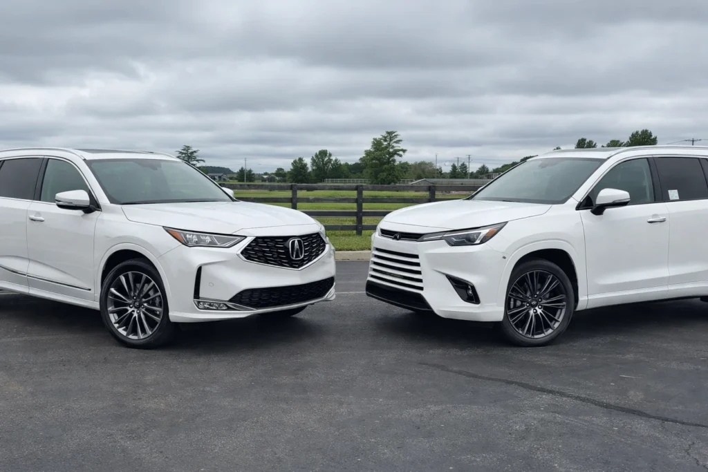 2026 Lexus TX 350 vs Acura MDX