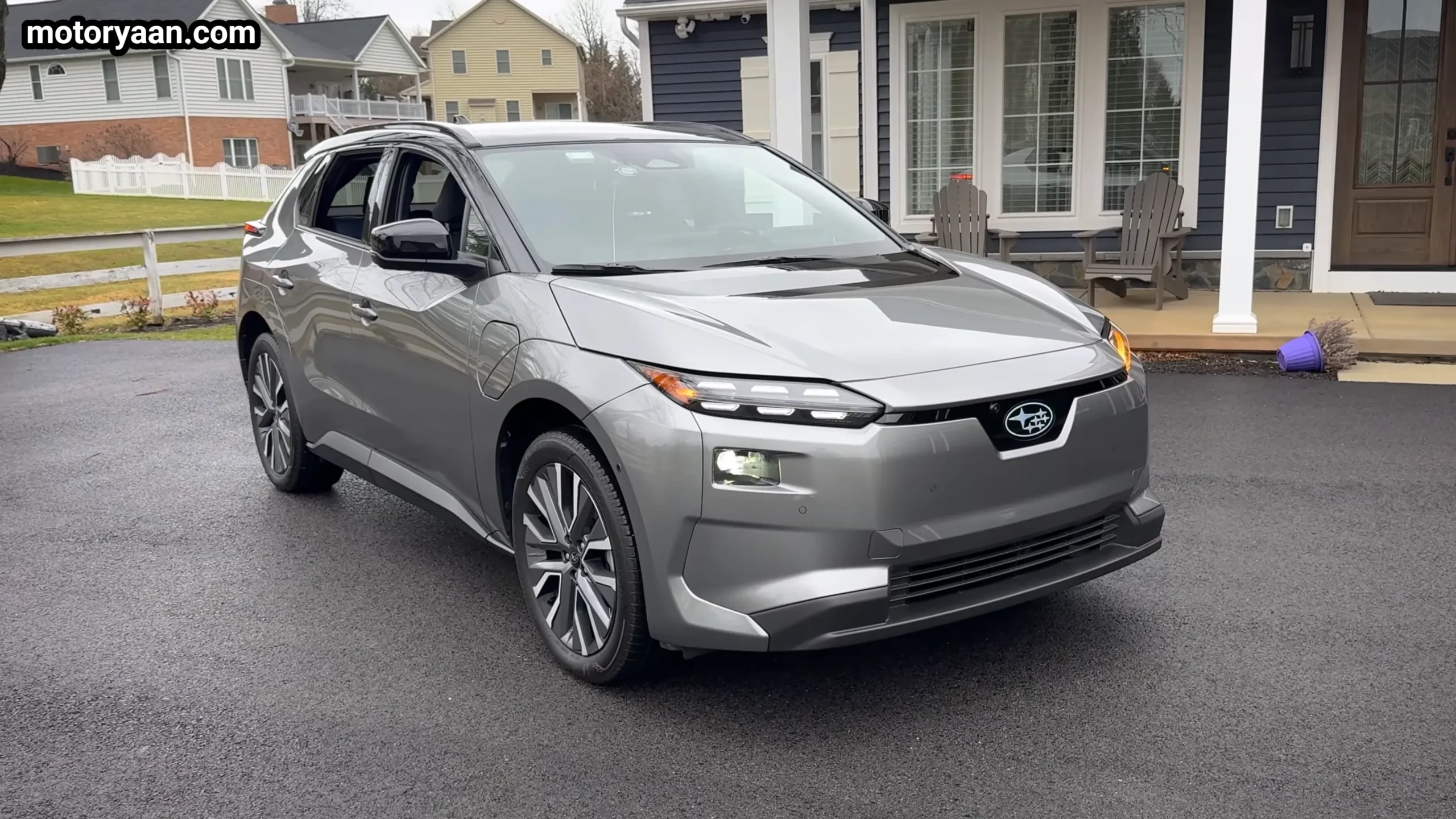 2026 Subaru Solterra XT Front and Side View