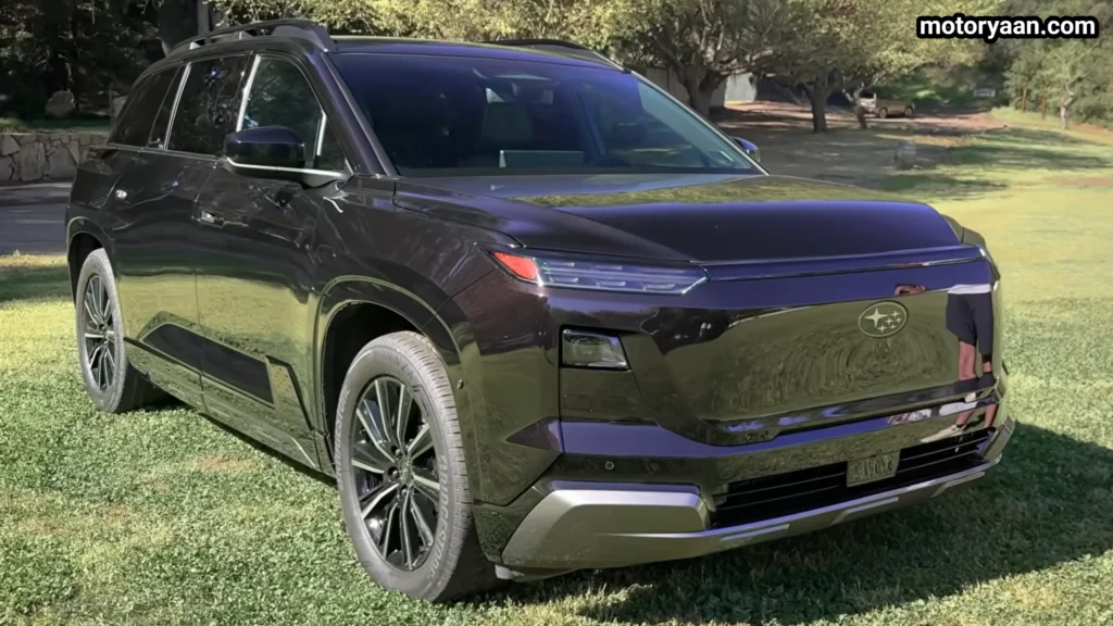 2027 Subaru Getaway Touring front and side profile with aerodynamic SUV design