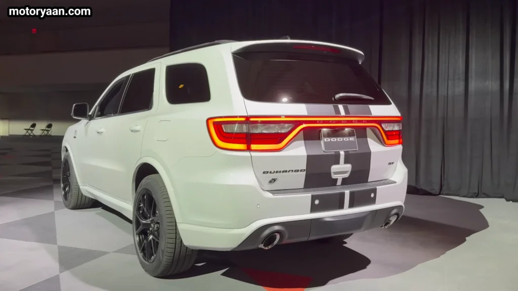2026 Dodge Durango A250 Edition rear three quarter view SUV design