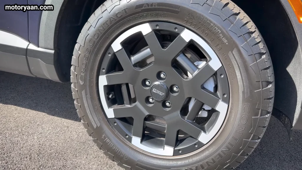 2026 Hyundai Palisade XRT Pro alloy wheels with all terrain tyres