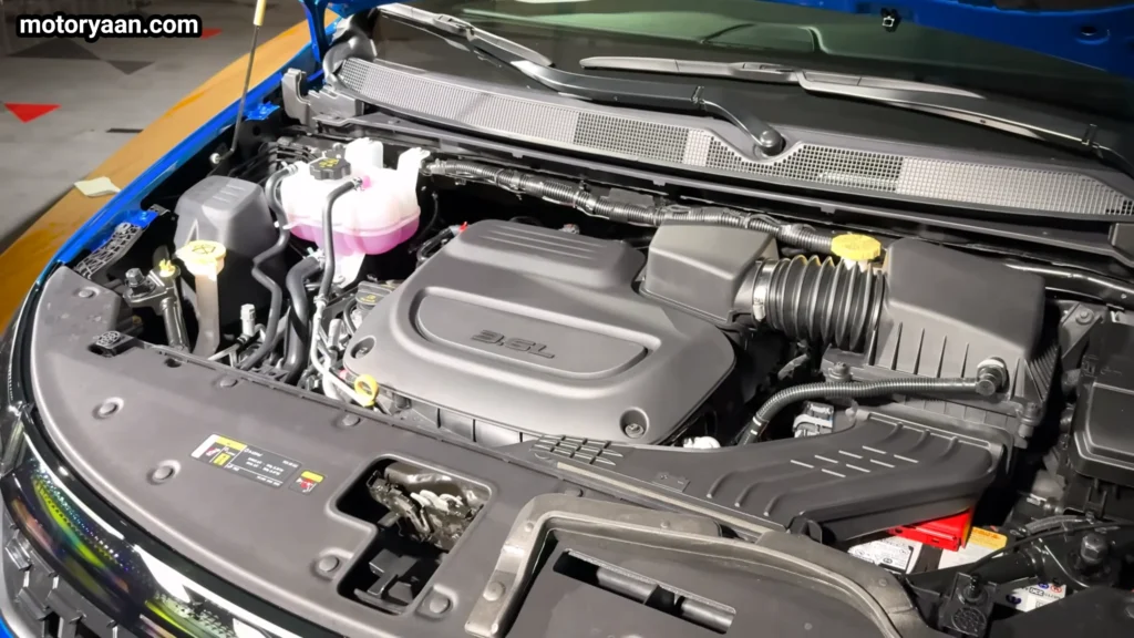 2027 Chrysler Pacifica 3.6L Pentastar V6 engine bay