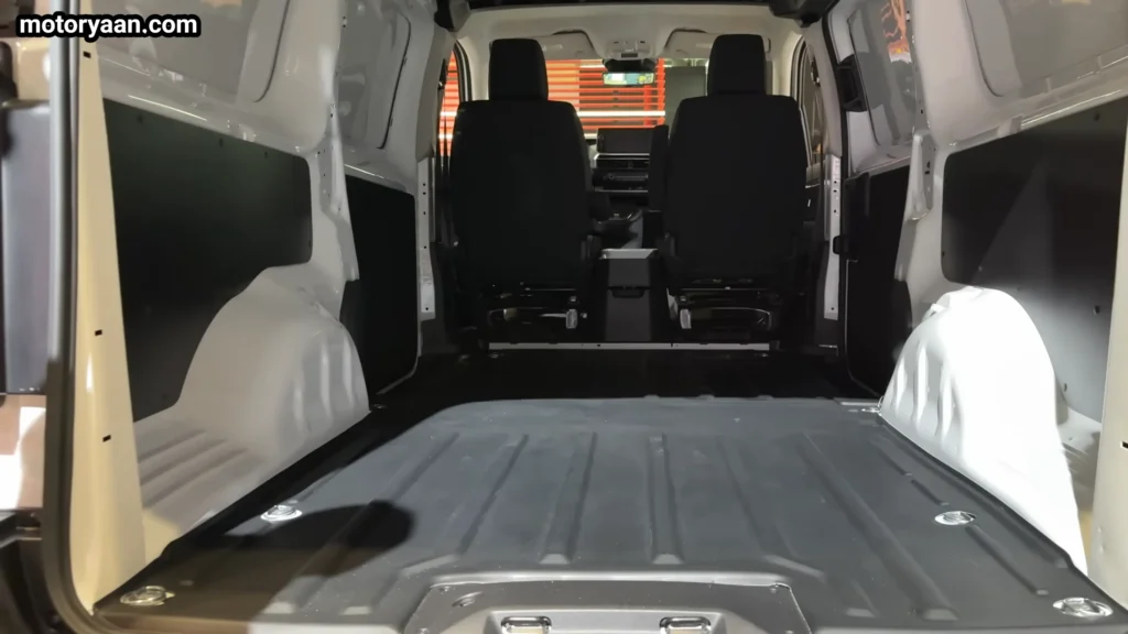 2027 Ram ProMaster City cargo space 167 cubic feet storage area
