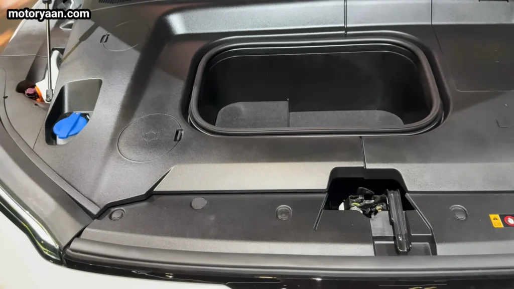 2027 Kia EV3 GT Line front trunk frunk storage space