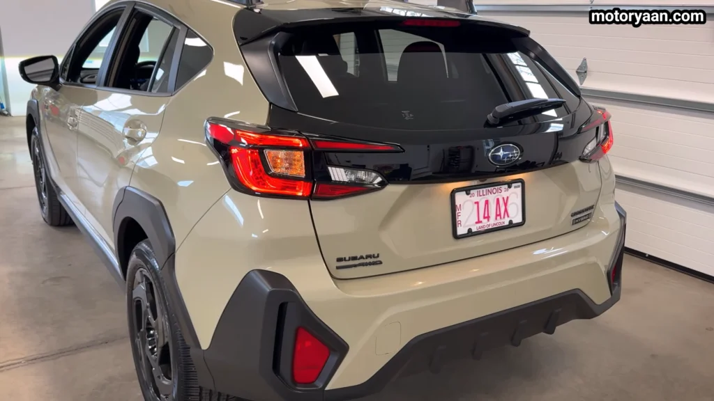 2026 Subaru Crosstrek Hybrid Rear Detail Close Up