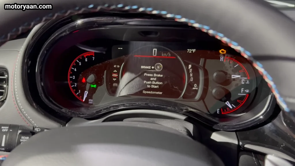 2026 Dodge Durango A250 Edition instrument cluster digital display