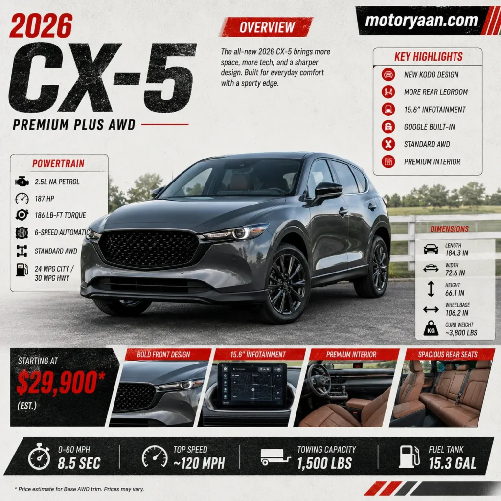 2026 Mazda CX5
