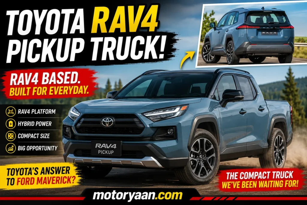 Toyota RAV4 Based Compact Pickup