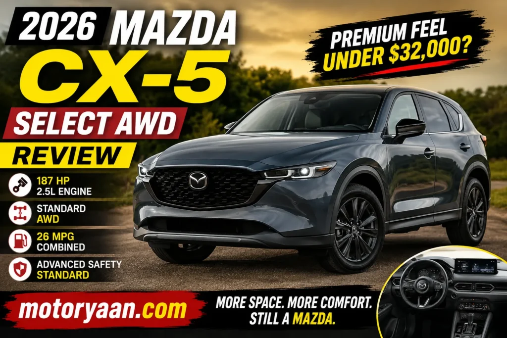 2026 Mazda CX5 Select AWD