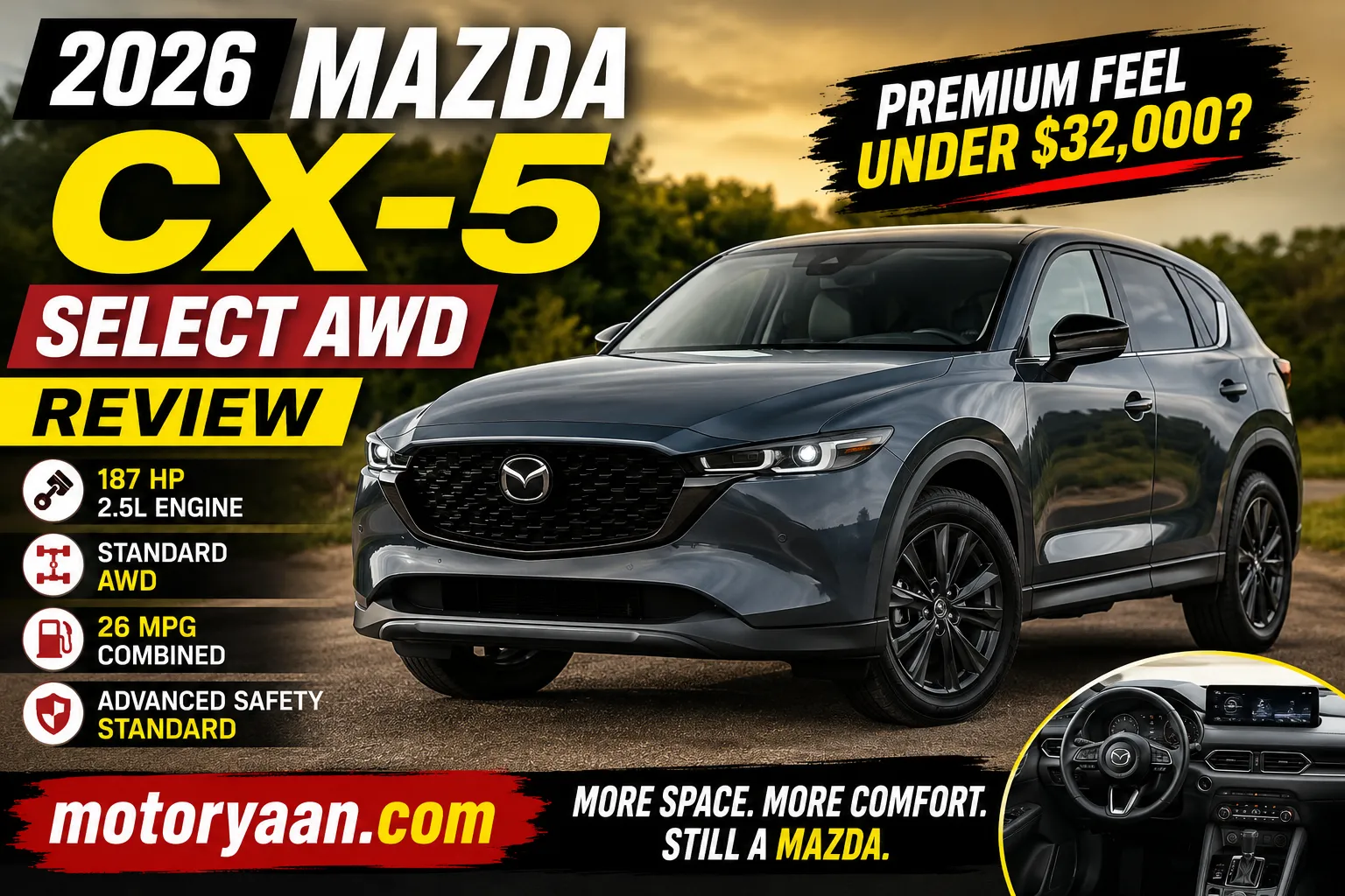 2026 Mazda CX5 Select AWD
