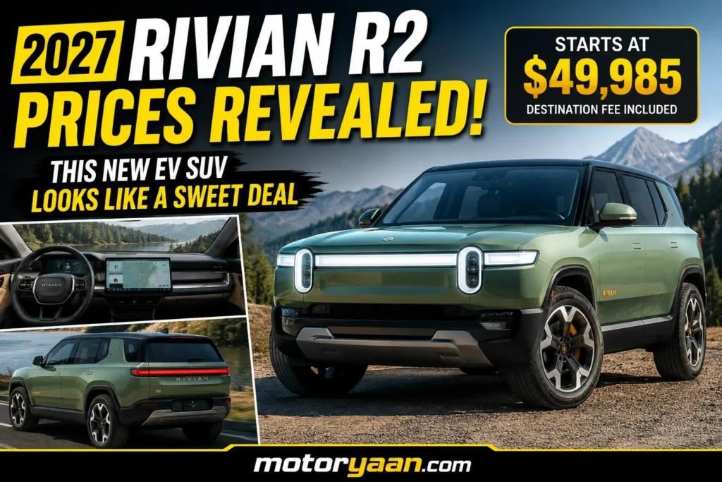 2027 Rivian R2 Prices