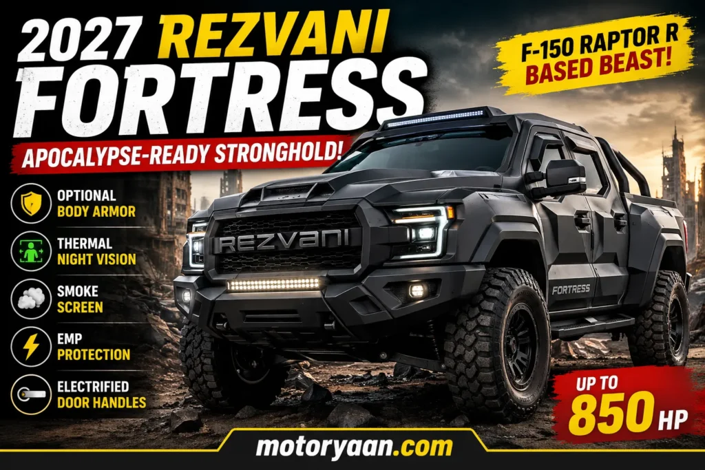 2027 Rezvani Fortress