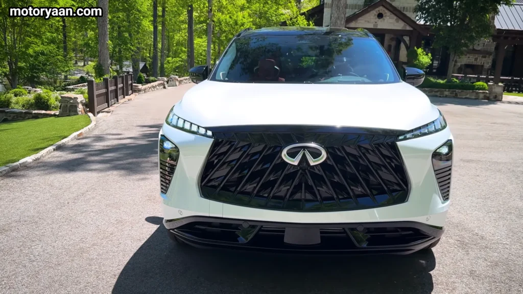 2027 Infiniti QX65 front profile design